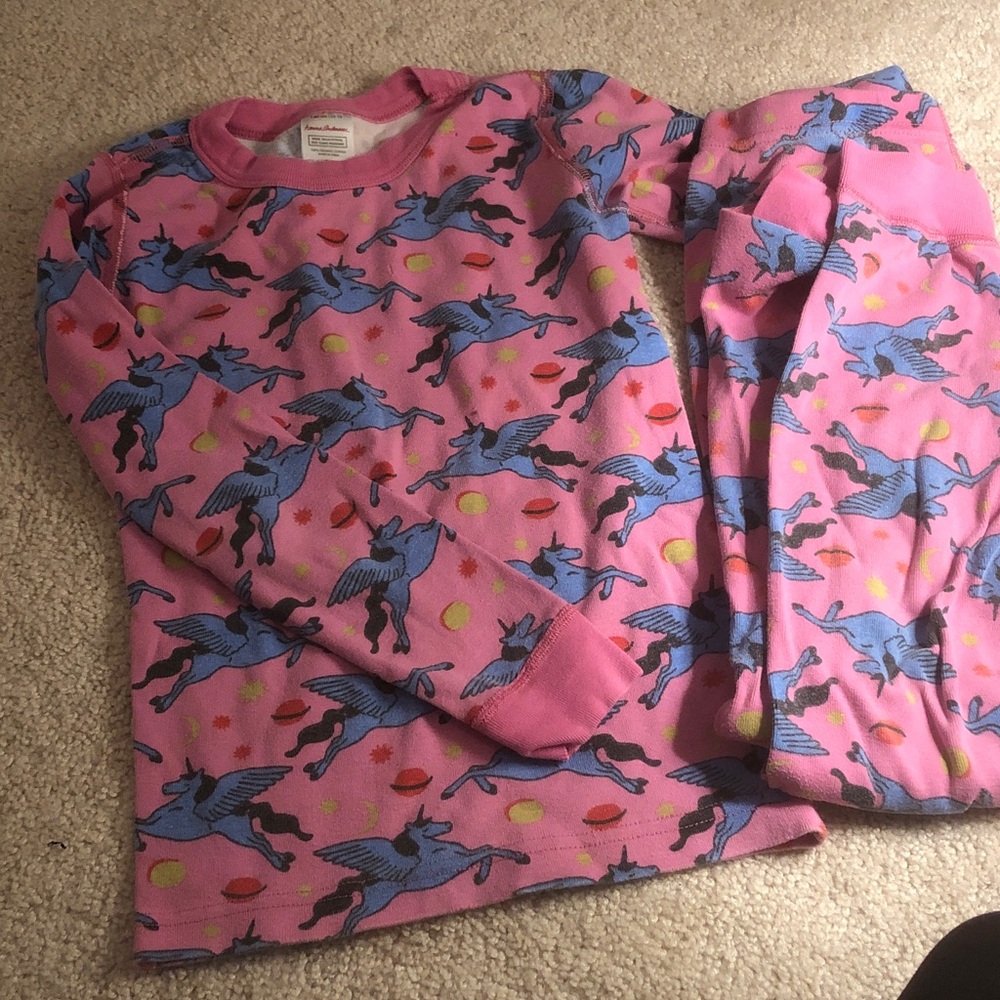Hanna Andersson girls size 10 pjs